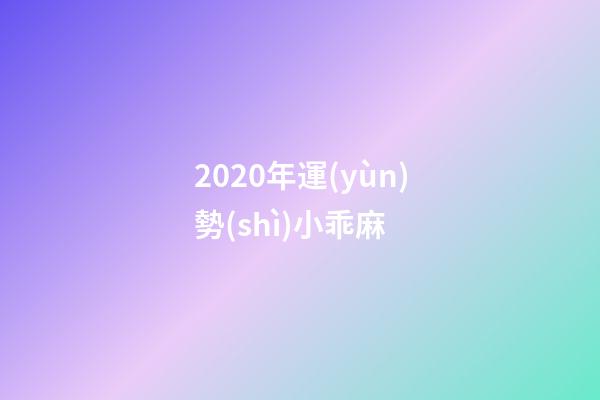 2020年運(yùn)勢(shì)小乖麻 (小麻乖2021年星座運(yùn)勢(shì))-第1張-觀點(diǎn)-玄機(jī)派